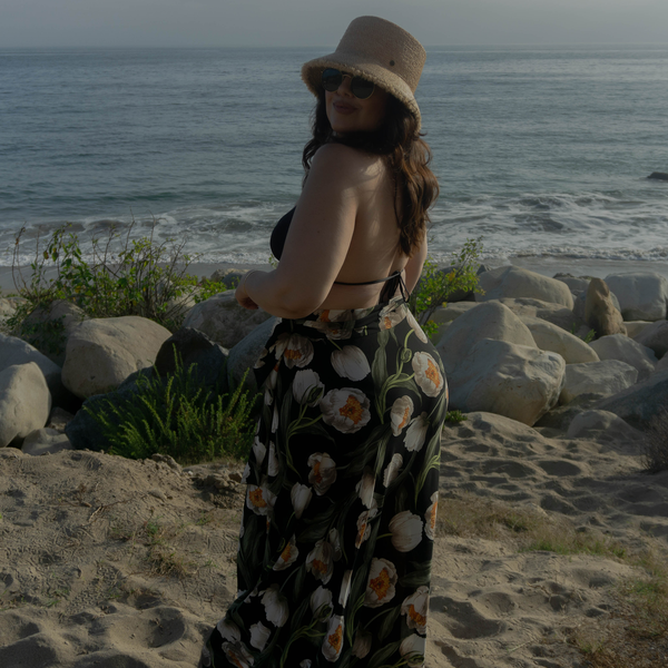 Jenna High-waisted Wrap Skirt Swimsuit Cover-up