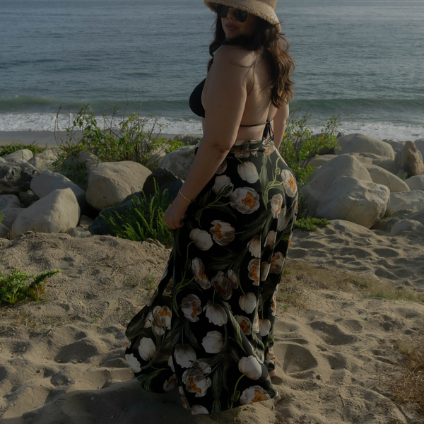 Jenna High-waisted Wrap Skirt Swimsuit Cover-up