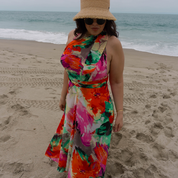 Jenna High-waisted Wrap Skirt Swimsuit Cover-up