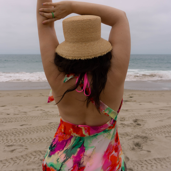 Jenna High-waisted Wrap Skirt Swimsuit Cover-up
