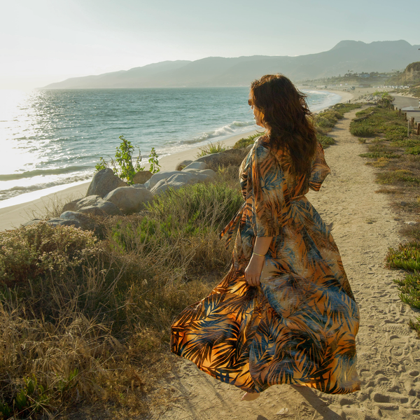 Laurel Tie-front Robe