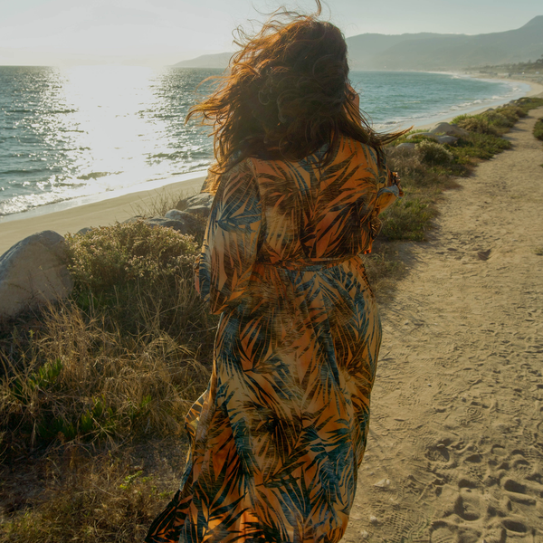 Laurel Tie-front Robe