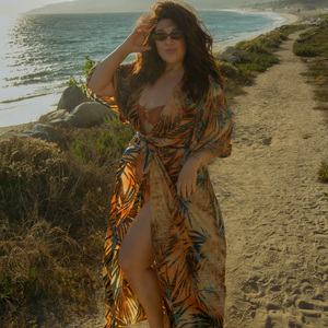 Laurel Tie-front Robe