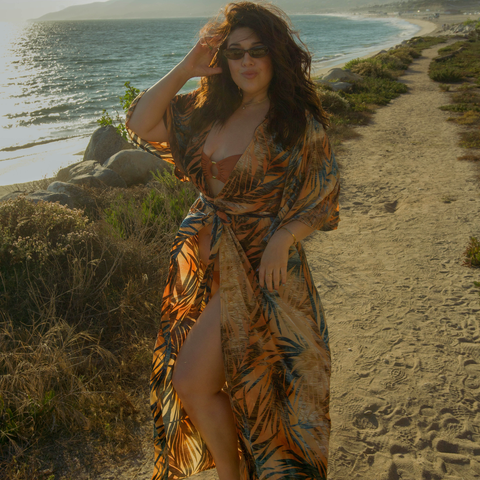 Laurel Tie-front Robe