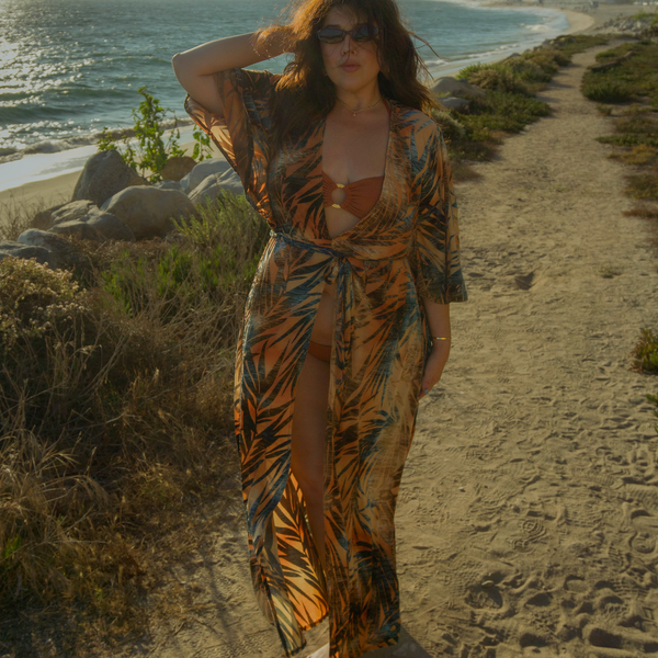 Laurel Tie-front Robe